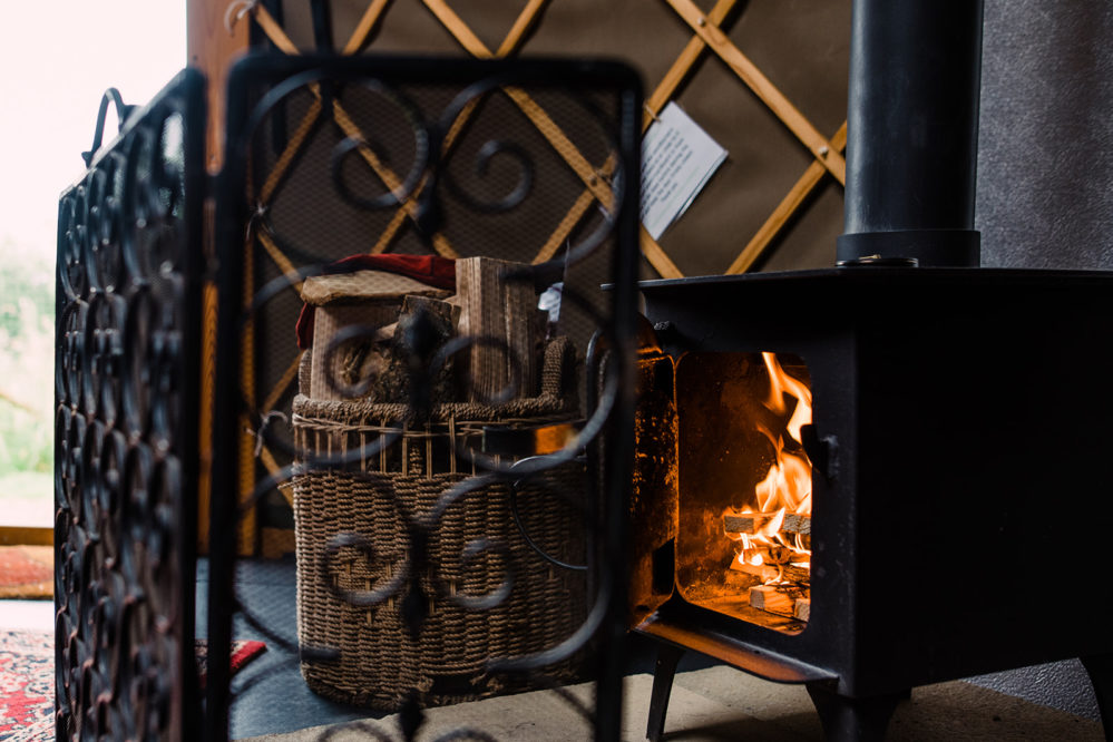 Cosy accommodation with woodburner