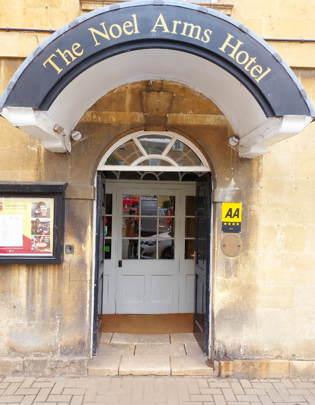 One of the Best pubs in Chipping Campden, the Noel Arms Hotel