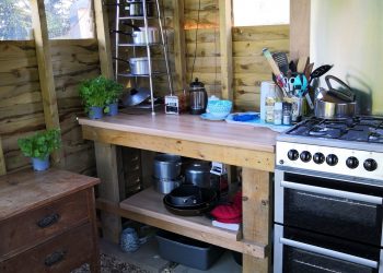 Our well-stocked Cook Hut